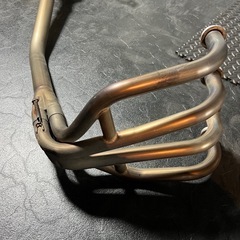 zrx400 BEET ナサート マフラー カーボン チタンステー付きの画像