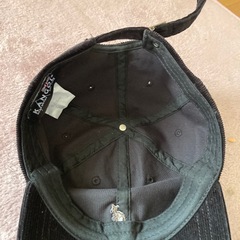 カンゴール　キャップ　ユニセックス　コーデュロイ　ブラックの画像