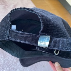 カンゴール　キャップ　ユニセックス　コーデュロイ　ブラックの画像