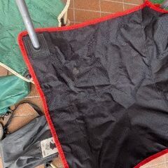 折りたたみイス4点セットの画像