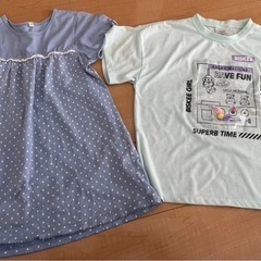 130 女児　半袖　長袖　5着の画像