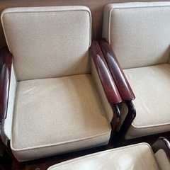 1人掛けソファ４個の画像