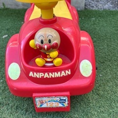 メロディアンパンマンカー 「それいけ!アンパンマン」　四輪車　手押し車　子供用玩具　の画像