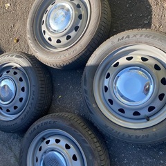 軽自動車　タイヤホイールセット　14インチ　おしゃれの画像