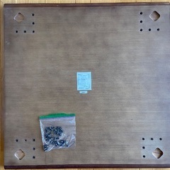 (11/28まで)【1 or 2人用】大塚家具ダイニングテーブル(幅800x奥800x高720、傷あり)の画像