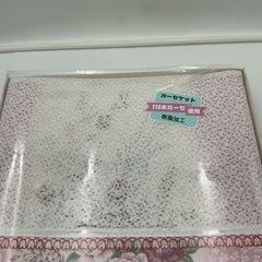 ORIGINAL GIFT ガーゼケット 140×190 ピンク花柄の画像