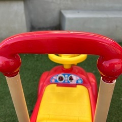 メロディアンパンマンカー 「それいけ!アンパンマン」　四輪車　手押し車　子供用玩具　の画像