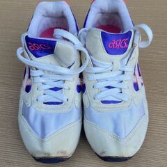 24センチ　ASICSランニングシューズ（USED品）差し上げますの画像