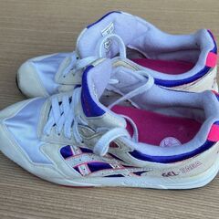 24センチ　ASICSランニングシューズ（USED品）差し上げますの画像