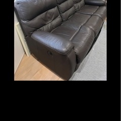 ニトリ 電動リクライニングソファ 3人掛けの画像