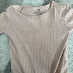 冬物ロンパース　80の画像