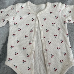 冬物ロンパース　80の画像