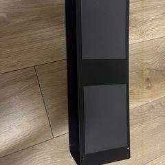 ニトリ　バスタオルフォルダー　マグネット収納　タオル収納　ブラックの画像