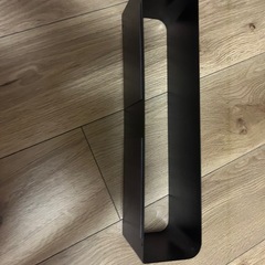 ニトリ　バスタオルフォルダー　マグネット収納　タオル収納　ブラックの画像