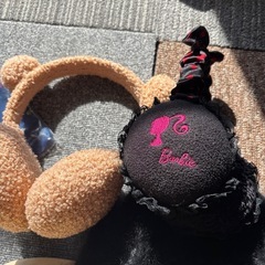 耳当て、帽子、ショルダーバッグまとめての画像