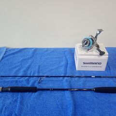 【釣り具・リール付】初級～中級者向けライトジギングロッドの画像