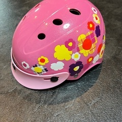 キッズ用  ヘルメット　ピンク BRIDGESTONE  ブリヂストンの画像