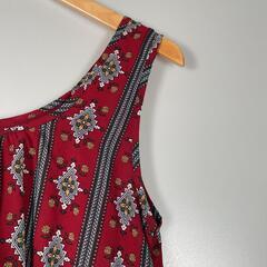 Non-hedge ノンヘッジ その他 ワンピース ポリエステル レッド レディース【古着】【中古】の画像