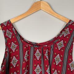 Non-hedge ノンヘッジ その他 ワンピース ポリエステル レッド レディース【古着】【中古】の画像