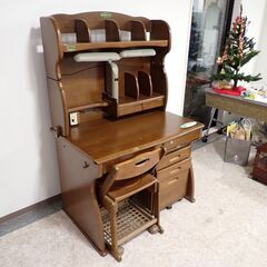 【郡山市役所リユーススポット】勉強机（ジ-11）の画像