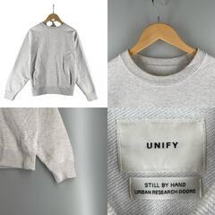 unify unify スウェット コットン グレー レディース【古着】【中古】の画像