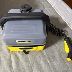 ケルヒャー　ポーダブル高圧洗浄機　　24年購入　数回使用の画像