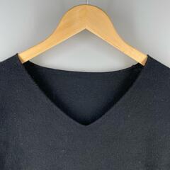 doux belle doux belle 長袖シャツ レーヨン ブラック レディース【古着】【中古】の画像