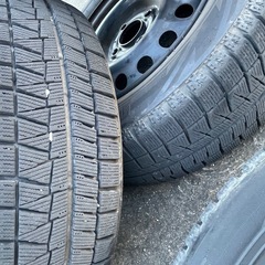 14インチスタッドレス鉄ホイールセット　フィット
の画像
