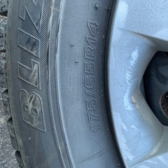 14インチスタッドレス鉄ホイールセット　フィット
の画像