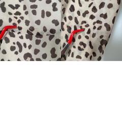 3１sons de mode トランテアンソンドゥモード レオパード ワンピース ポリエステル ベージュ レディース 38【古着】【中古】の画像