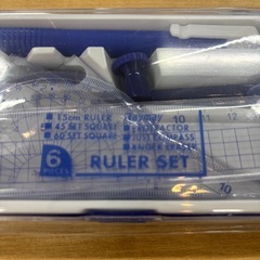 子供用　コンパス、分度器セット②の画像