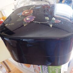 重箱、２段重ね、２５ｘ２５ｘ１３の画像