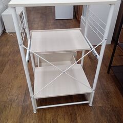 ★リユースのサカイ水戸店★  キッチンラック ライトベージュ H101×D47×W60 クリーニング済み MT6266の画像