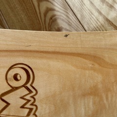 木製バランスボードの画像