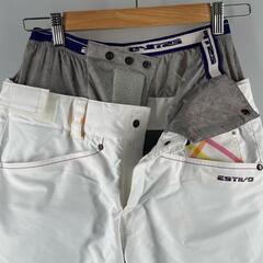 estivo estivo その他ボトムス ポリエステル ホワイト レディース【古着】【中古】の画像