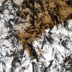 ワークマン Find-Out ウィンタージャンパー ダウン Mサイズ 白黒 試着のみ新品の画像