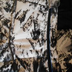 ワークマン Find-Out ウィンタージャンパー ダウン Mサイズ 白黒 試着のみ新品の画像