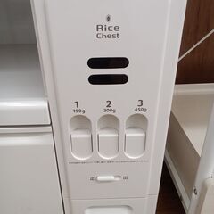 ★リユースのサカイ水戸店★  レンジ台 ホワイト H116.5×D48×W56 クリーニング済み MT6267の画像