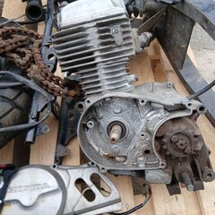 エイプ　パーツまとめ　ジャンク(フレーム・エンジン他)の画像
