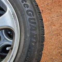 中古品　スタッドレスタイヤホイール付205/60/R16  96Q  4本セットの画像