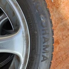 中古品　スタッドレスタイヤホイール付205/60/R16  96Q  4本セットの画像
