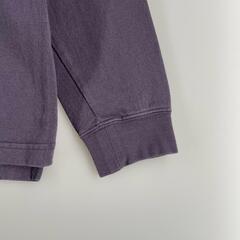 ノーブランド  長袖Tシャツ コットン パープル メンズ【古着】【中古】の画像