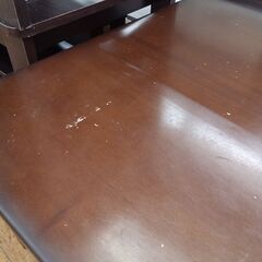 ★リユースのサカイ水戸店★ ニトリ 折りたたみテーブル ブラウン H32×D60×W96 クリーニング済み MT6268の画像