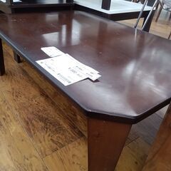 ★リユースのサカイ水戸店★ ニトリ 折りたたみテーブル ブラウン H32×D60×W96 クリーニング済み MT6268の画像