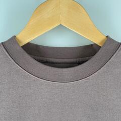 ノーブランド  長袖Tシャツ コットン パープル メンズ【古着】【中古】の画像