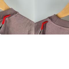 ノーブランド  長袖Tシャツ コットン パープル メンズ【古着】【中古】の画像