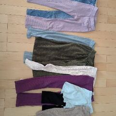 秋冬 キッズ ボトム 110 120 まとめ売りの画像