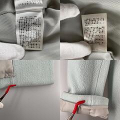 BEAMS LIGHTS ビームスライツ ステンカラーコート ウール ブルー レディース 38【古着】【中古】の画像