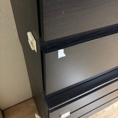 引取限定【IKEA チェスト3段 ×2点セット】の画像