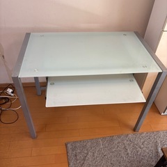 ワークデスク　引き出し付の画像